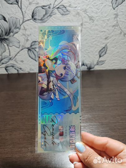 Закладка для книг Геншин Аяка (Genshin)