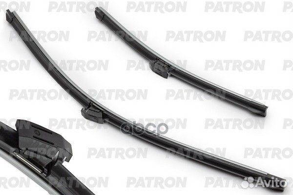 Щетки стеклоочистителя 65см + 40см к-кт плоская