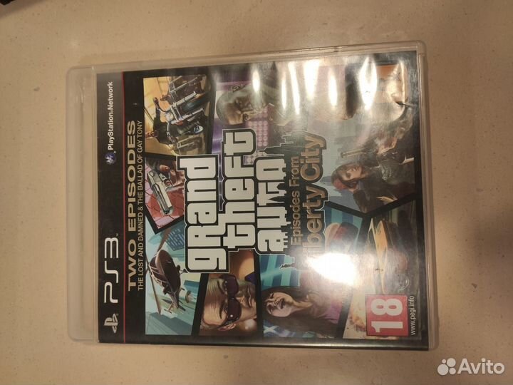 Диски для PS3: GTA Liberty City, Dance Party и др