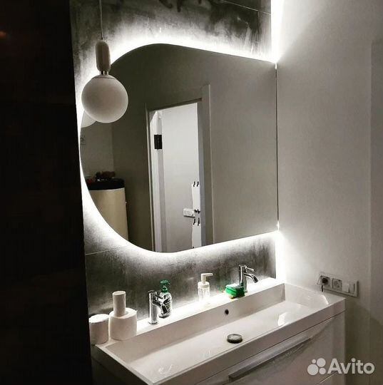 Зеркала с подсветкой для ванной комнаты