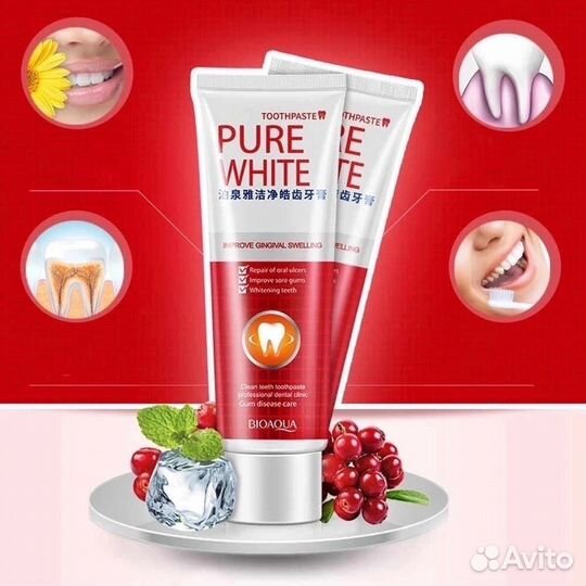 Зубная паста, отбеливание, ополаскивание Корея