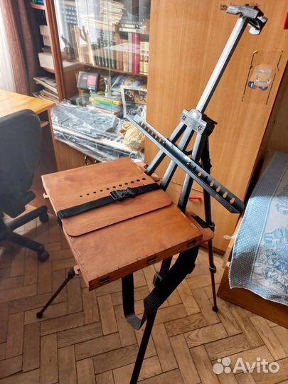 Комплект: Этюдник-палитра навесная + мольберт