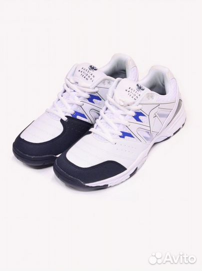 Кроссовки для зала (белый/голубой) forward