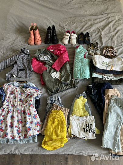 Десткие вещи пакетом 1,5-2 года