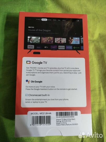 Продам приставку xiaomi tv box новая