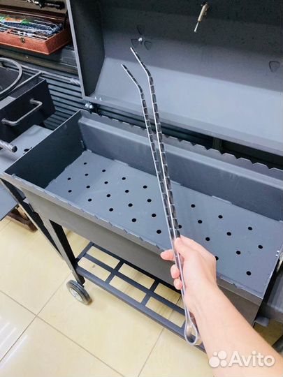 Щипцы для углей-кочерга