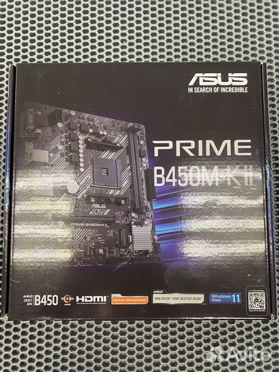 Материнская плата Asus Prime b450m k ii (AM4)