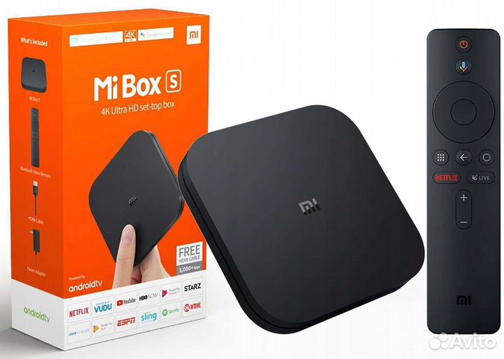 Приставка Xiaomi Mi TV Box S v2 новая оригинал