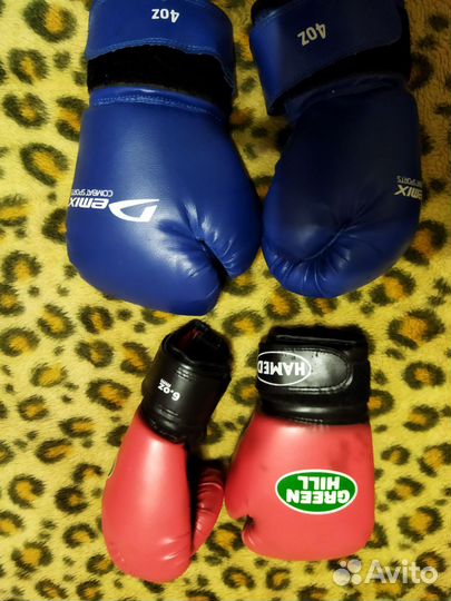 Боксерские перчатки детские 4 oz