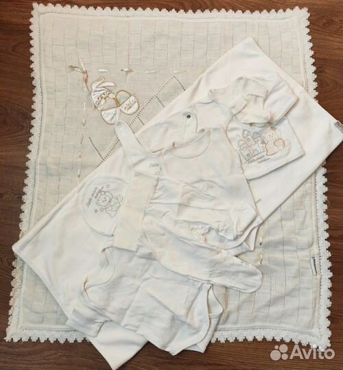 Комплект на выписку с одеялом (лето/теплая весна)