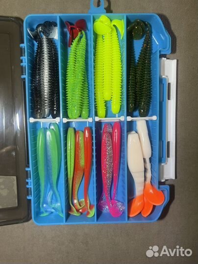 Набор силиконовых приманок Keitech (Easy Shiner