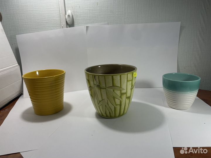 Керамические горшки