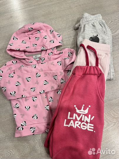 Вещи пакетом на девочку 98/104 размер