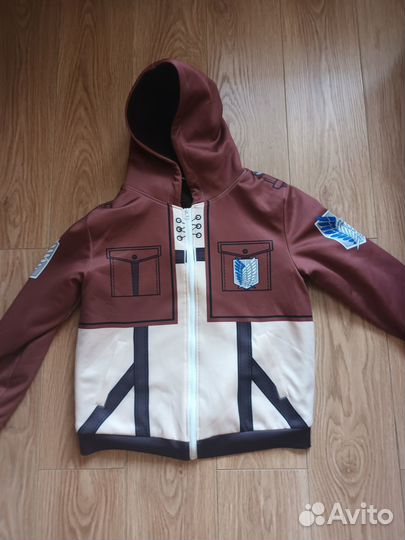 Кофта мужская с капюшоном новая