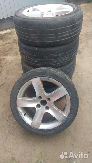 Колеса R17 Peugeot, Citroen в сборе с резиной, 5шт