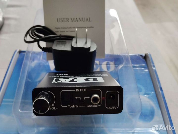 Конвертер Audio Converter (Toslink/RCA(Coaxial) -)