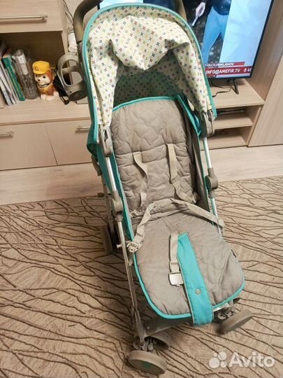 Прогулочная коляска трость бу