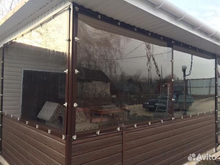 Мягкие пвх окна на беседку с гарантией