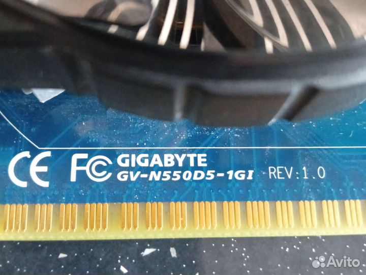 Видеокарта GTX 550ti