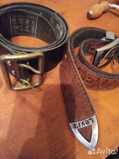 Ремень мужской, пряжки