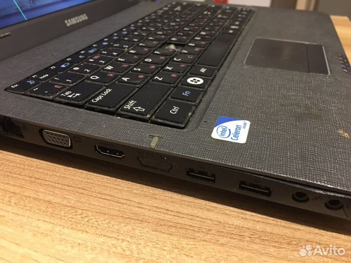 Ноутбук Samsung r428 2 ядра 2 gb 250 gb