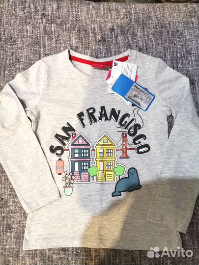 Новые Кофточки и футболка 116-128р