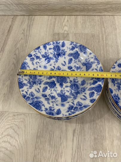 Набор тарелок фарфор porcelain