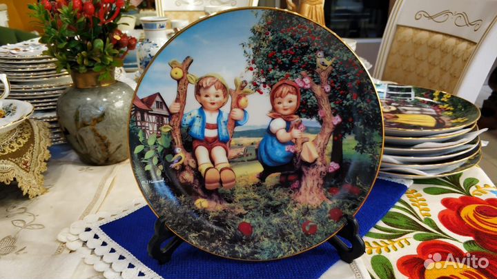 Тарелка декоративная