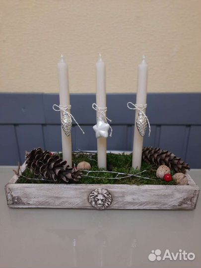 Ящик деревянный подарочный