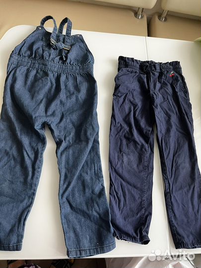 Пакет вещей для девочки 3-4 года