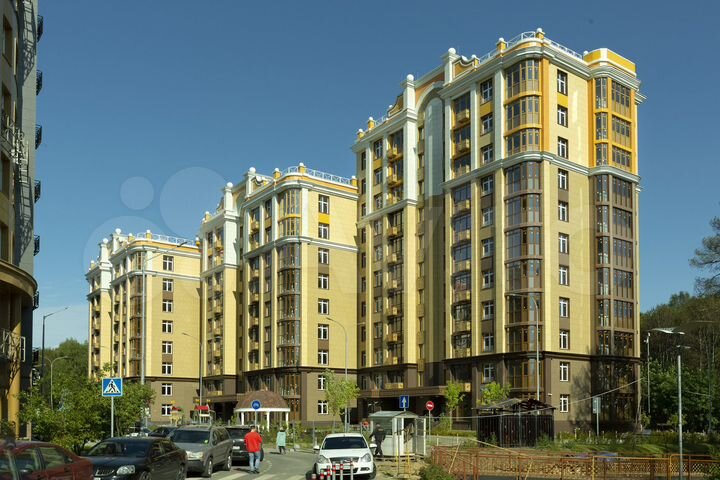 2-к. квартира, 53,5 м², 6/22 эт.