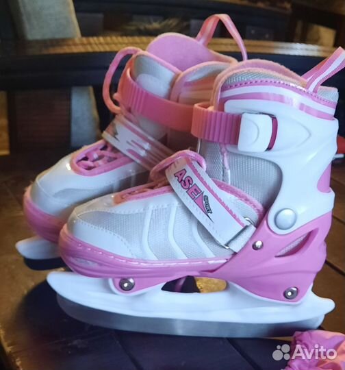 Коньки фигурные детские раздвижные