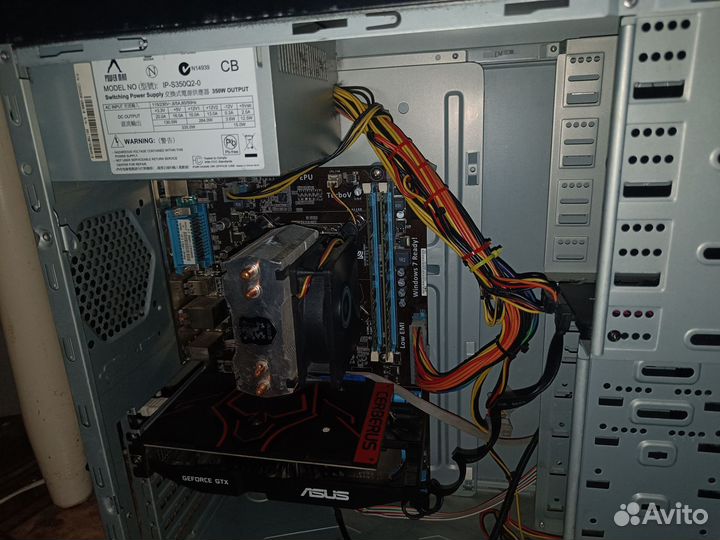 Игровой компьютер с монитором бу