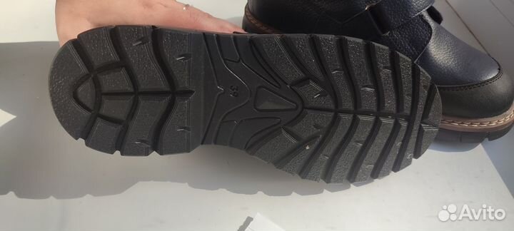 Ботинки зимние ортопедические кожа 39р