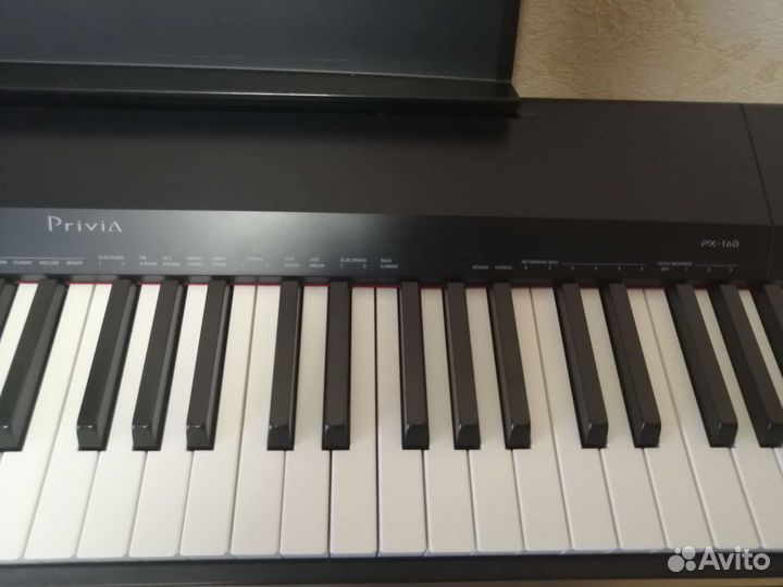 Цифровое пианино casio privia рх-160 88 клавиш