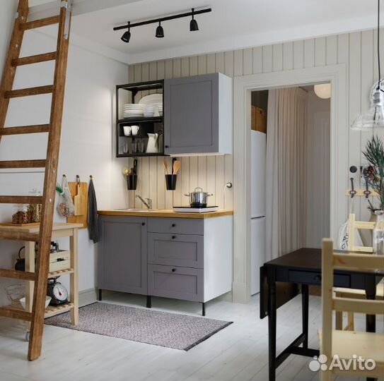 Светильник IKEA skurup потолочная шина, 3 лампы