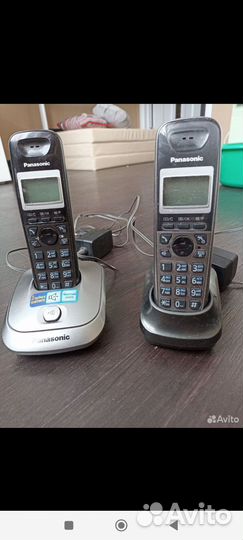 Радиотелефон Panasonic 2 трубки