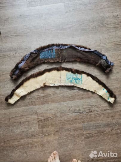 Меховой воротник норка