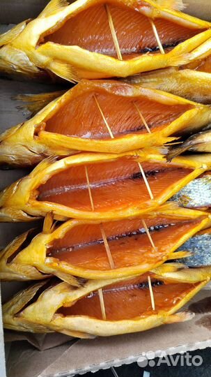 Копчёная и свежемороженная рыба