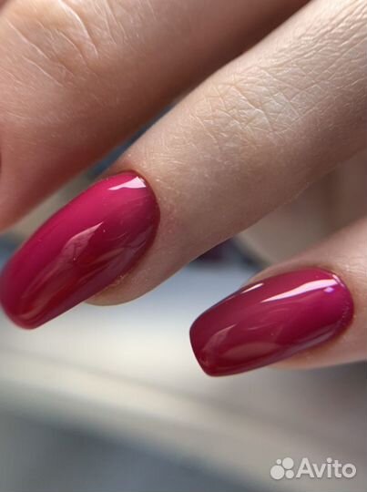 Коррекция наращённых ногтей