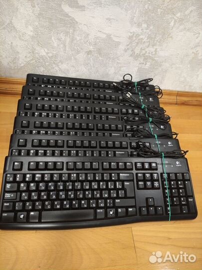 Клавиатура USB Logitech K120 цвет чёрный