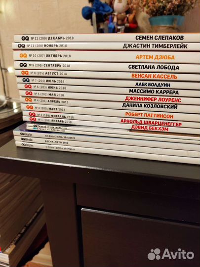 GQ журнал 49 штук