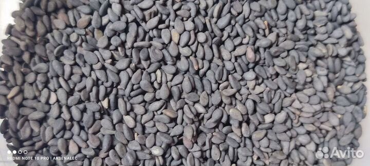 Кунжут неочищенный, светлый, темный не шлифованный