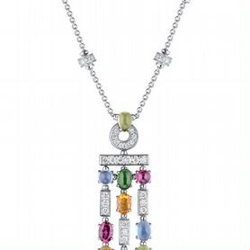 Подвеска Bvlgari Allegra Multi Gemstone Diamond Go