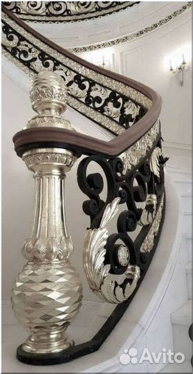 Кованые перила для лестниц