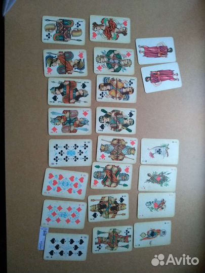 Карты игральные СССР и футляр для карт