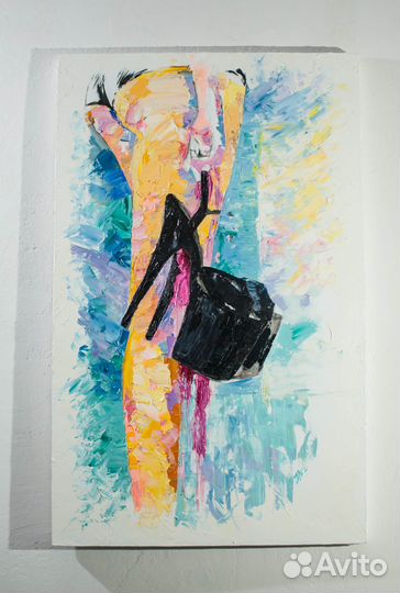 Картина большая маслом