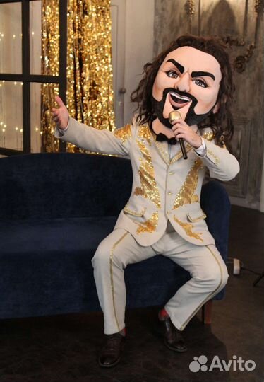 Поздравления ростовых кукол.Звёзды.Шуточный стрип