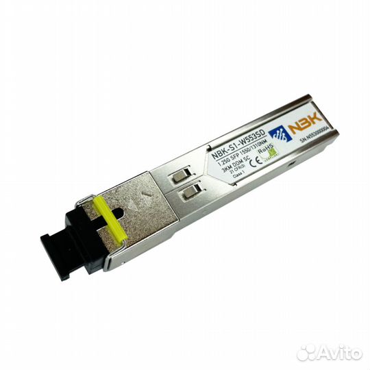 SFP модуль NBK NB-S1-W553SD 1.25G, WDM (3км, 1550n