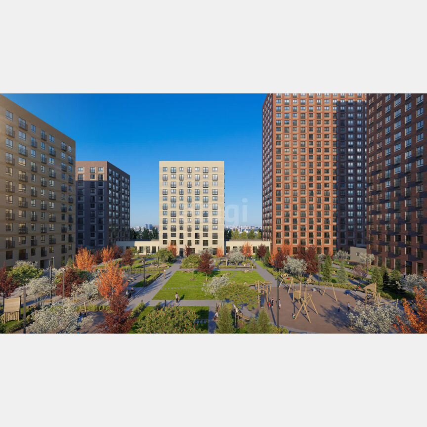 2-к. квартира, 58,3 м², 23/34 эт.